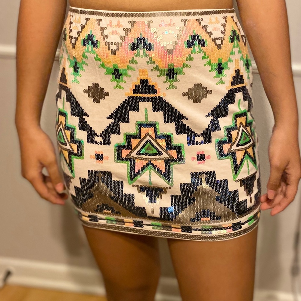 DATE NIGHT/bar night skirt - Picture 5 of 7